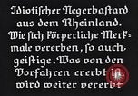 Standbild Die Nazi-deutschen Analyse von geistig und körperlich behinderten Deutschen Deutschland, 1934, aus Sekunde 16 historischem Filmmaterial Videoclip 65675039980