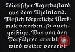 Standbild Die Nazi-deutschen Analyse von geistig und körperlich behinderten Deutschen Deutschland, 1934, aus Sekunde 17 historischem Filmmaterial Videoclip 65675039980