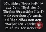 Standbild Die Nazi-deutschen Analyse von geistig und körperlich behinderten Deutschen Deutschland, 1934, aus Sekunde 21 historischem Filmmaterial Videoclip 65675039980