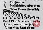 Standbild Die Nazi-deutschen Analyse von geistig und körperlich behinderten Deutschen Deutschland, 1934, aus Sekunde 36 historischem Filmmaterial Videoclip 65675039980