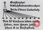 Standbild Die Nazi-deutschen Analyse von geistig und körperlich behinderten Deutschen Deutschland, 1934, aus Sekunde 37 historischem Filmmaterial Videoclip 65675039980