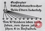 Standbild Die Nazi-deutschen Analyse von geistig und körperlich behinderten Deutschen Deutschland, 1934, aus Sekunde 41 historischem Filmmaterial Videoclip 65675039980