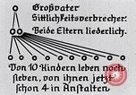Standbild Die Nazi-deutschen Analyse von geistig und körperlich behinderten Deutschen Deutschland, 1934, aus Sekunde 42 historischem Filmmaterial Videoclip 65675039980