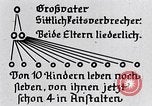 Standbild Die Nazi-deutschen Analyse von geistig und körperlich behinderten Deutschen Deutschland, 1934, aus Sekunde 43 historischem Filmmaterial Videoclip 65675039980
