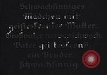 Standbild Die Nazi-deutschen Analyse von geistig und körperlich behinderten Deutschen Deutschland, 1934, aus Sekunde 62 historischem Filmmaterial Videoclip 65675039980