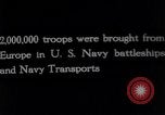 Standbild amerikanische Truppen Hoboken New Jersey USA, 1917, aus Sekunde 27 historischem Filmmaterial Videoclip 65675039981