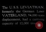 Immagine di USS Leviathan New York United States USA, 1917, secondo 1 filmato di repertorio 65675039982