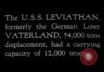 Immagine di USS Leviathan New York United States USA, 1917, secondo 3 filmato di repertorio 65675039982