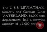 Immagine di USS Leviathan New York United States USA, 1917, secondo 4 filmato di repertorio 65675039982