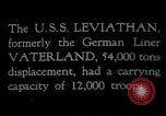Immagine di USS Leviathan New York United States USA, 1917, secondo 12 filmato di repertorio 65675039982