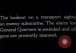 Standbild US-Truppen Transportschiff Atlantik, 1917, aus Sekunde 7 historischem Filmmaterial Videoclip 65675039985