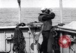 Standbild US-Truppen Transportschiff Atlantik, 1917, aus Sekunde 19 historischem Filmmaterial Videoclip 65675039985