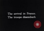Immagine di Truppe americane Francia, 1917, secondo 3 filmato di repertorio 65675039986