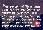 Immagine di Siamo missione in Tibet Gangtok Sikkim India, 1943, secondo 46 filmato di repertorio 65675039987