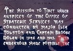 Immagine di Siamo missione in Tibet Gangtok Sikkim India, 1943, secondo 47 filmato di repertorio 65675039987