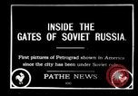 Image 'approvisionnement alimentaire secours aux citoyens russes la Russie, 1917, de la seconde 1 séquences d'archives historiques vidéo 65675039995