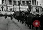 Image of Fascists wreath laying Italy, 1919, second 5 stock footage video 65675040011
