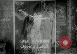 Image of French actress Sarah Bernhardt France, 1912, second 9 stock footage video 65675040021