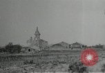 Standbild Beschuß von Kirche Western Front, 1916, aus Sekunde 55 historischem Filmmaterial Videoclip 65675040024