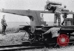 Image Français 320mm pistolet ferroviaire Western Front théâtre européen, 1918, de la seconde 3 séquences d'archives historiques vidéo 65675040041