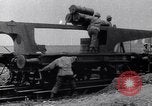 Image Français 320mm pistolet ferroviaire Western Front théâtre européen, 1918, de la seconde 7 séquences d'archives historiques vidéo 65675040041