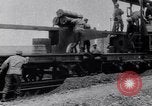 Image Français 320mm pistolet ferroviaire Western Front théâtre européen, 1918, de la seconde 10 séquences d'archives historiques vidéo 65675040041