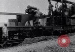 Image Français 320mm pistolet ferroviaire Western Front théâtre européen, 1918, de la seconde 11 séquences d'archives historiques vidéo 65675040041