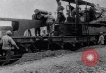 Image Français 320mm pistolet ferroviaire Western Front théâtre européen, 1918, de la seconde 12 séquences d'archives historiques vidéo 65675040041