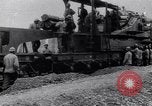 Image Français 320mm pistolet ferroviaire Western Front théâtre européen, 1918, de la seconde 13 séquences d'archives historiques vidéo 65675040041