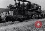 Image Français 320mm pistolet ferroviaire Western Front théâtre européen, 1918, de la seconde 14 séquences d'archives historiques vidéo 65675040041