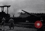 Image Français 320mm pistolet ferroviaire Western Front théâtre européen, 1918, de la seconde 15 séquences d'archives historiques vidéo 65675040041