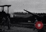Image Français 320mm pistolet ferroviaire Western Front théâtre européen, 1918, de la seconde 17 séquences d'archives historiques vidéo 65675040041