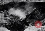 Image of French troops charge from trench World War 1 Western Front European Theater, 1918, second 9 stock footage video 65675040043