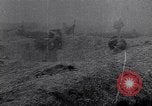 Image of French troops charge from trench World War 1 Western Front European Theater, 1918, second 16 stock footage video 65675040043