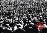 Image of American and French troops transport artillery France, 1918, second 9 stock footage video 65675040047