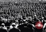 Image of American and French troops transport artillery France, 1918, second 13 stock footage video 65675040047