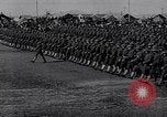 Image of American and French troops transport artillery France, 1918, second 19 stock footage video 65675040047