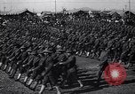 Image of American and French troops transport artillery France, 1918, second 28 stock footage video 65675040047