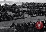 Image of American and French troops transport artillery France, 1918, second 33 stock footage video 65675040047