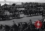 Image of American and French troops transport artillery France, 1918, second 34 stock footage video 65675040047