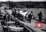 Image of American and French troops transport artillery France, 1918, second 37 stock footage video 65675040047