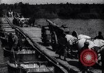 Image of American and French troops transport artillery France, 1918, second 42 stock footage video 65675040047