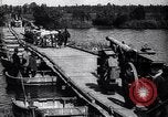 Image of American and French troops transport artillery France, 1918, second 45 stock footage video 65675040047