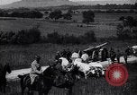 Image of American and French troops transport artillery France, 1918, second 51 stock footage video 65675040047