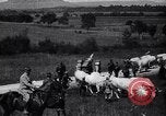 Image of American and French troops transport artillery France, 1918, second 53 stock footage video 65675040047