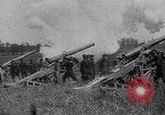 Image of American and French troops transport artillery France, 1918, second 58 stock footage video 65675040047