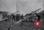 Image of American and French troops transport artillery France, 1918, second 59 stock footage video 65675040047