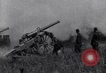 Image of American and French troops transport artillery France, 1918, second 61 stock footage video 65675040047