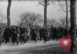 Image of American and French troops transport artillery France, 1918, second 62 stock footage video 65675040047