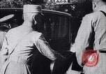 Standbild Der französische Präsident Poincare Western Front europäischen Theater, 1915, aus Sekunde 20 historischem Filmmaterial Videoclip 65675040049